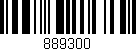 Código de barras (EAN, GTIN, SKU, ISBN): '889300'
