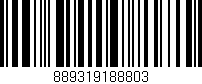 Código de barras (EAN, GTIN, SKU, ISBN): '889319188803'
