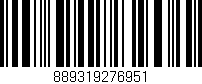 Código de barras (EAN, GTIN, SKU, ISBN): '889319276951'
