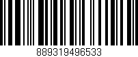Código de barras (EAN, GTIN, SKU, ISBN): '889319496533'