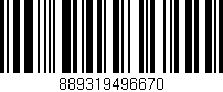 Código de barras (EAN, GTIN, SKU, ISBN): '889319496670'