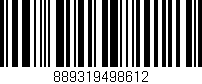 Código de barras (EAN, GTIN, SKU, ISBN): '889319498612'
