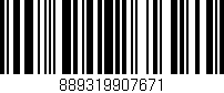 Código de barras (EAN, GTIN, SKU, ISBN): '889319907671'