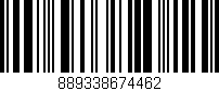Código de barras (EAN, GTIN, SKU, ISBN): '889338674462'