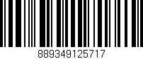 Código de barras (EAN, GTIN, SKU, ISBN): '889349125717'