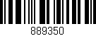Código de barras (EAN, GTIN, SKU, ISBN): '889350'