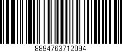 Código de barras (EAN, GTIN, SKU, ISBN): '8894763712094'