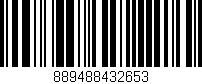 Código de barras (EAN, GTIN, SKU, ISBN): '889488432653'