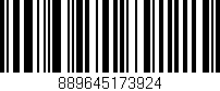 Código de barras (EAN, GTIN, SKU, ISBN): '889645173924'