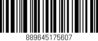 Código de barras (EAN, GTIN, SKU, ISBN): '889645175607'