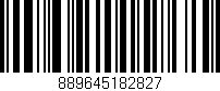 Código de barras (EAN, GTIN, SKU, ISBN): '889645182827'