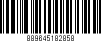 Código de barras (EAN, GTIN, SKU, ISBN): '889645182858'