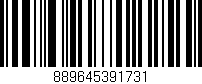 Código de barras (EAN, GTIN, SKU, ISBN): '889645391731'