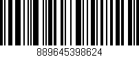 Código de barras (EAN, GTIN, SKU, ISBN): '889645398624'