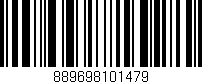 Código de barras (EAN, GTIN, SKU, ISBN): '889698101479'