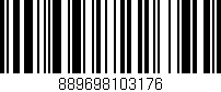 Código de barras (EAN, GTIN, SKU, ISBN): '889698103176'