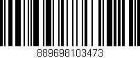 Código de barras (EAN, GTIN, SKU, ISBN): '889698103473'