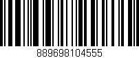 Código de barras (EAN, GTIN, SKU, ISBN): '889698104555'