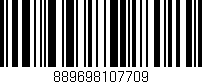 Código de barras (EAN, GTIN, SKU, ISBN): '889698107709'