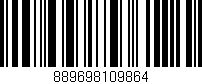 Código de barras (EAN, GTIN, SKU, ISBN): '889698109864'