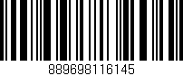 Código de barras (EAN, GTIN, SKU, ISBN): '889698116145'