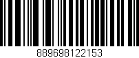 Código de barras (EAN, GTIN, SKU, ISBN): '889698122153'