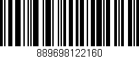 Código de barras (EAN, GTIN, SKU, ISBN): '889698122160'