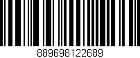 Código de barras (EAN, GTIN, SKU, ISBN): '889698122689'
