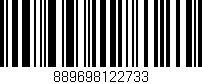 Código de barras (EAN, GTIN, SKU, ISBN): '889698122733'
