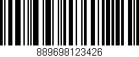 Código de barras (EAN, GTIN, SKU, ISBN): '889698123426'