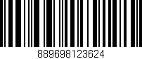 Código de barras (EAN, GTIN, SKU, ISBN): '889698123624'