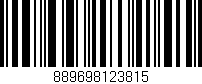 Código de barras (EAN, GTIN, SKU, ISBN): '889698123815'