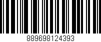 Código de barras (EAN, GTIN, SKU, ISBN): '889698124393'