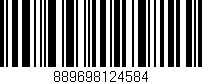 Código de barras (EAN, GTIN, SKU, ISBN): '889698124584'