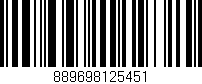 Código de barras (EAN, GTIN, SKU, ISBN): '889698125451'