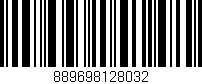 Código de barras (EAN, GTIN, SKU, ISBN): '889698128032'