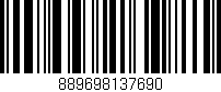 Código de barras (EAN, GTIN, SKU, ISBN): '889698137690'