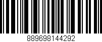 Código de barras (EAN, GTIN, SKU, ISBN): '889698144292'
