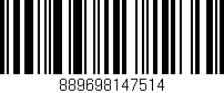 Código de barras (EAN, GTIN, SKU, ISBN): '889698147514'