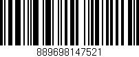 Código de barras (EAN, GTIN, SKU, ISBN): '889698147521'