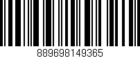 Código de barras (EAN, GTIN, SKU, ISBN): '889698149365'