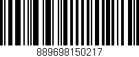 Código de barras (EAN, GTIN, SKU, ISBN): '889698150217'
