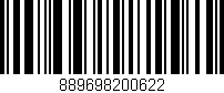 Código de barras (EAN, GTIN, SKU, ISBN): '889698200622'