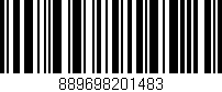 Código de barras (EAN, GTIN, SKU, ISBN): '889698201483'