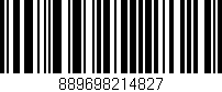 Código de barras (EAN, GTIN, SKU, ISBN): '889698214827'
