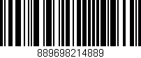 Código de barras (EAN, GTIN, SKU, ISBN): '889698214889'