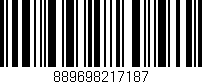 Código de barras (EAN, GTIN, SKU, ISBN): '889698217187'