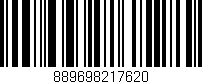 Código de barras (EAN, GTIN, SKU, ISBN): '889698217620'