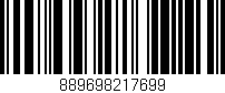 Código de barras (EAN, GTIN, SKU, ISBN): '889698217699'