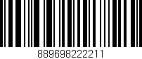 Código de barras (EAN, GTIN, SKU, ISBN): '889698222211'